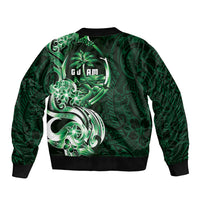 Betde Guam Chamorro Bomber Jacket Guahan Seal Tattoo LT14 - Polynesian Pride