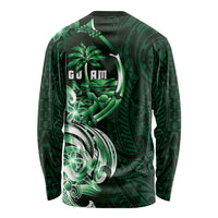 Betde Guam Chamorro Long Sleeve Shirt Guahan Seal Tattoo LT14 - Polynesian Pride