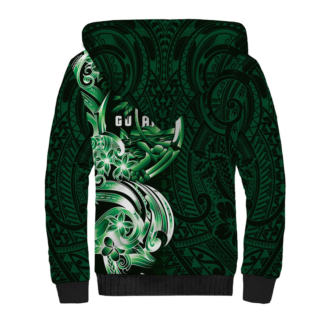 Betde Guam Chamorro Sherpa Hoodie Guahan Seal Tattoo LT14 - Polynesian Pride