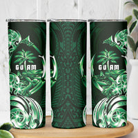 Betde Guam Chamorro Skinny Tumbler Guahan Seal Tattoo LT14 - Polynesian Pride