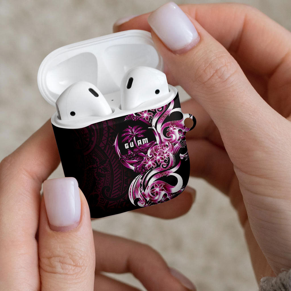 Kulot Di Rosa Guam Chamorro AirPods Case Guahan Seal Tattoo LT14 - Polynesian Pride