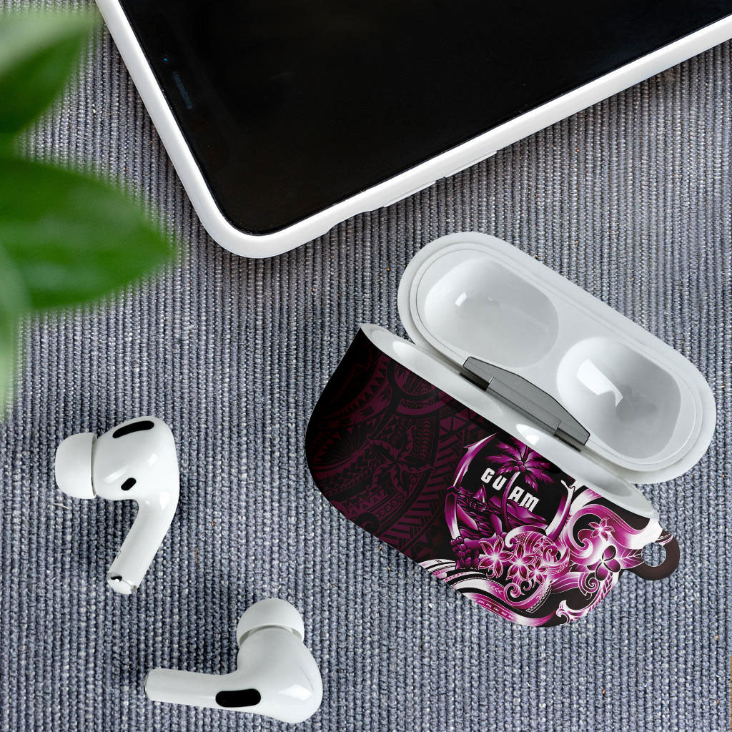 Kulot Di Rosa Guam Chamorro AirPods Case Guahan Seal Tattoo LT14 - Polynesian Pride
