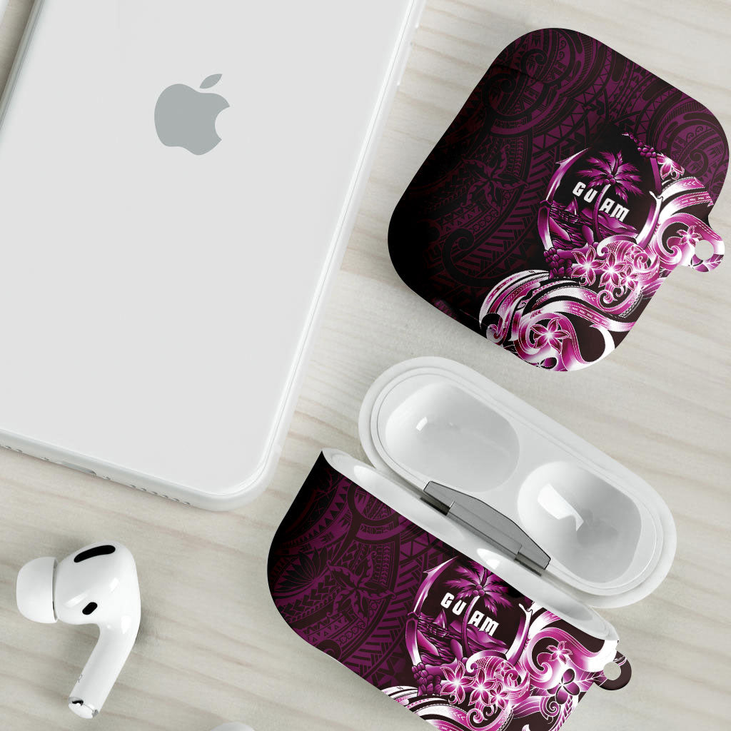 Kulot Di Rosa Guam Chamorro AirPods Case Guahan Seal Tattoo LT14 - Polynesian Pride