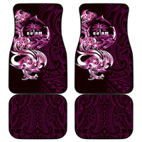 Kulot Di Rosa Guam Chamorro Car Mats Guahan Seal Tattoo LT14 - Polynesian Pride