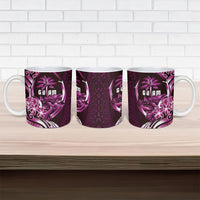 Kulot Di Rosa Guam Chamorro Ceramic Mug Guahan Seal Tattoo LT14 - Polynesian Pride