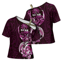 Kulot Di Rosa Guam Chamorro Cross Shoulder Shirt Guahan Seal Tattoo LT14 - Polynesian Pride