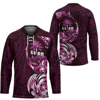 Kulot Di Rosa Guam Chamorro Hockey Jersey Guahan Seal Tattoo LT14 - Polynesian Pride