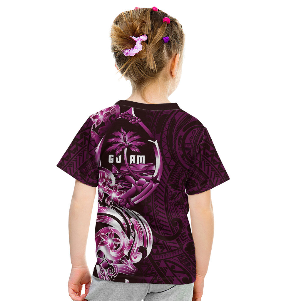 Kulot Di Rosa Guam Chamorro Kid T Shirt Guahan Seal Tattoo LT14 - Polynesian Pride