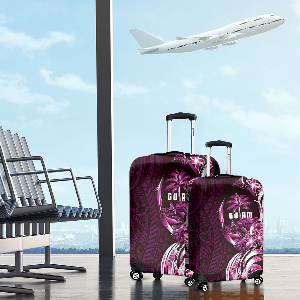 Kulot Di Rosa Guam Chamorro Luggage Cover Guahan Seal Tattoo LT14 - Polynesian Pride