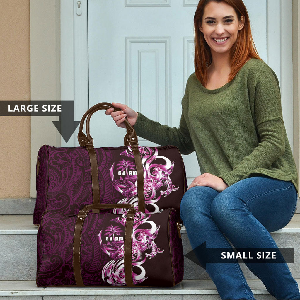Kulot Di Rosa Guam Chamorro Travel Bag Guahan Seal Tattoo LT14 - Polynesian Pride