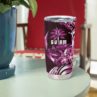 Kulot Di Rosa Guam Chamorro Tumbler Cup Guahan Seal Tattoo LT14 - Polynesian Pride