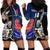 Custom New Zealand And France Rugby Hoodie Dress All Black With Les Bleus Together 2023 World Cup LT14 - Polynesian Pride