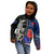 Custom New Zealand And France Rugby Kid Hoodie All Black With Les Bleus Together 2023 World Cup LT14 - Polynesian Pride