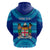 Personalised Fiji Hoodie Unique Fijian Tapa Pattern With Coat Of Arms LT14 - Polynesian Pride