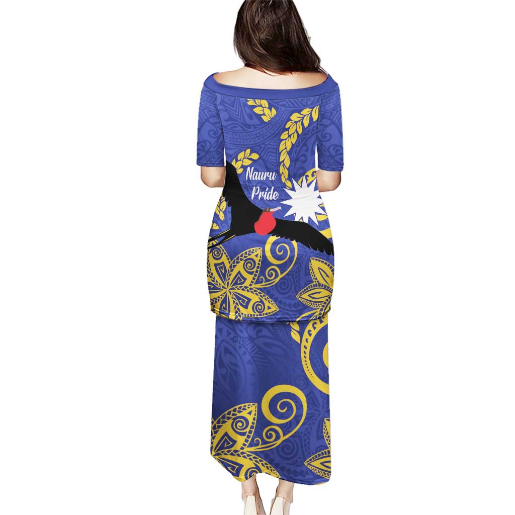 Nauru Angam Day Puletasi Naoero Frigate Bird Polynesian Pattern