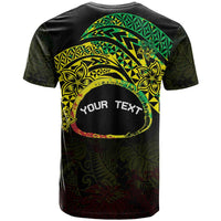 Personalised Nukuoro Atoll T Shirt Polynesian Tattoo Curves Reggae Version LT14 - Polynesian Pride