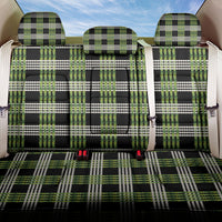 Aloha Hawaii Pakalana Pikake Lei Back Car Seat Cover Palaka Inspired Hawaiian-plaid Black LT14 One Size Black - Polynesian Pride