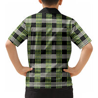 Aloha Hawaii Pakalana Pikake Lei Hawaiian Shirt Palaka Inspired Hawaiian-plaid Black LT14 - Polynesian Pride