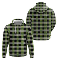 Aloha Hawaii Pakalana Pikake Lei Hoodie Palaka Inspired Hawaiian-plaid Black LT14 - Polynesian Pride