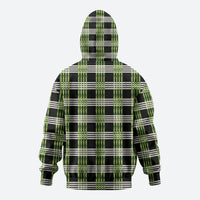 Aloha Hawaii Pakalana Pikake Lei Hoodie Palaka Inspired Hawaiian-plaid Black LT14 - Polynesian Pride