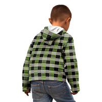 Aloha Hawaii Pakalana Pikake Lei Kid Hoodie Palaka Inspired Hawaiian-plaid Black LT14 - Polynesian Pride