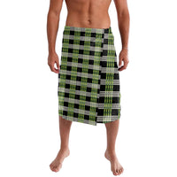 Aloha Hawaii Pakalana Pikake Lei Lavalava Palaka Inspired Hawaiian-plaid Black LT14 Black - Polynesian Pride
