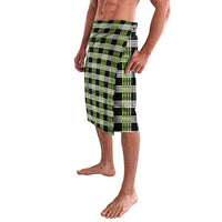 Aloha Hawaii Pakalana Pikake Lei Lavalava Palaka Inspired Hawaiian-plaid Black LT14 - Polynesian Pride