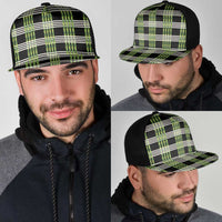 Aloha Hawaii Pakalana Pikake Lei Mesh Trucker Cap Palaka Inspired Hawaiian-plaid Black LT14 - Polynesian Pride
