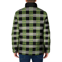 Aloha Hawaii Pakalana Pikake Lei Padded Jacket Palaka Inspired Hawaiian-plaid Black LT14 - Polynesian Pride