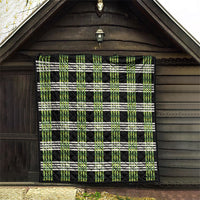Aloha Hawaii Pakalana Pikake Lei Quilt Palaka Inspired Hawaiian-plaid Black LT14 - Polynesian Pride
