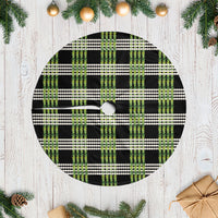 Aloha Hawaii Pakalana Pikake Lei Tree Skirt Palaka Inspired Hawaiian-plaid Black LT14 Casual Black - Polynesian Pride
