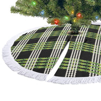Aloha Hawaii Pakalana Pikake Lei Tree Skirt Palaka Inspired Hawaiian-plaid Black LT14 - Polynesian Pride