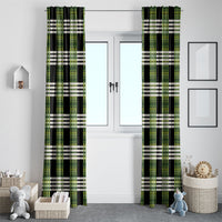 Aloha Hawaii Pakalana Pikake Lei Window Curtain Palaka Inspired Hawaiian-plaid Black LT14 - Polynesian Pride