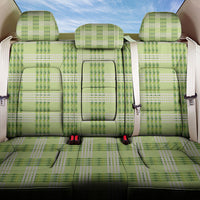 Aloha Hawaii Pakalana Pikake Lei Back Car Seat Cover Palaka Inspired Hawaiian-plaid Pastel Green LT14 One Size Green - Polynesian Pride