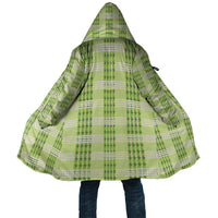 Aloha Hawaii Pakalana Pikake Lei Cloak Palaka Inspired Hawaiian-plaid Pastel Green LT14 Unisex Green - Polynesian Pride