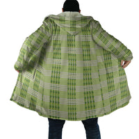 Aloha Hawaii Pakalana Pikake Lei Cloak Palaka Inspired Hawaiian-plaid Pastel Green LT14 - Polynesian Pride