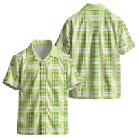 Aloha Hawaii Pakalana Pikake Lei Kid Hawaiian Shirt Palaka Inspired Hawaiian-plaid Pastel Green LT14 - Polynesian Pride