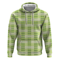 Aloha Hawaii Pakalana Pikake Lei Zip Hoodie Palaka Inspired Hawaiian-plaid Pastel Green LT14 Pullover Hoodie Green - Polynesian Pride