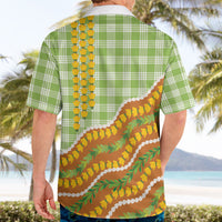Hawaii Leis Palaka Motifs Hawaiian Shirt Pikake Pakalana Maile Ilima Kakau Style LT14 - Polynesian Pride