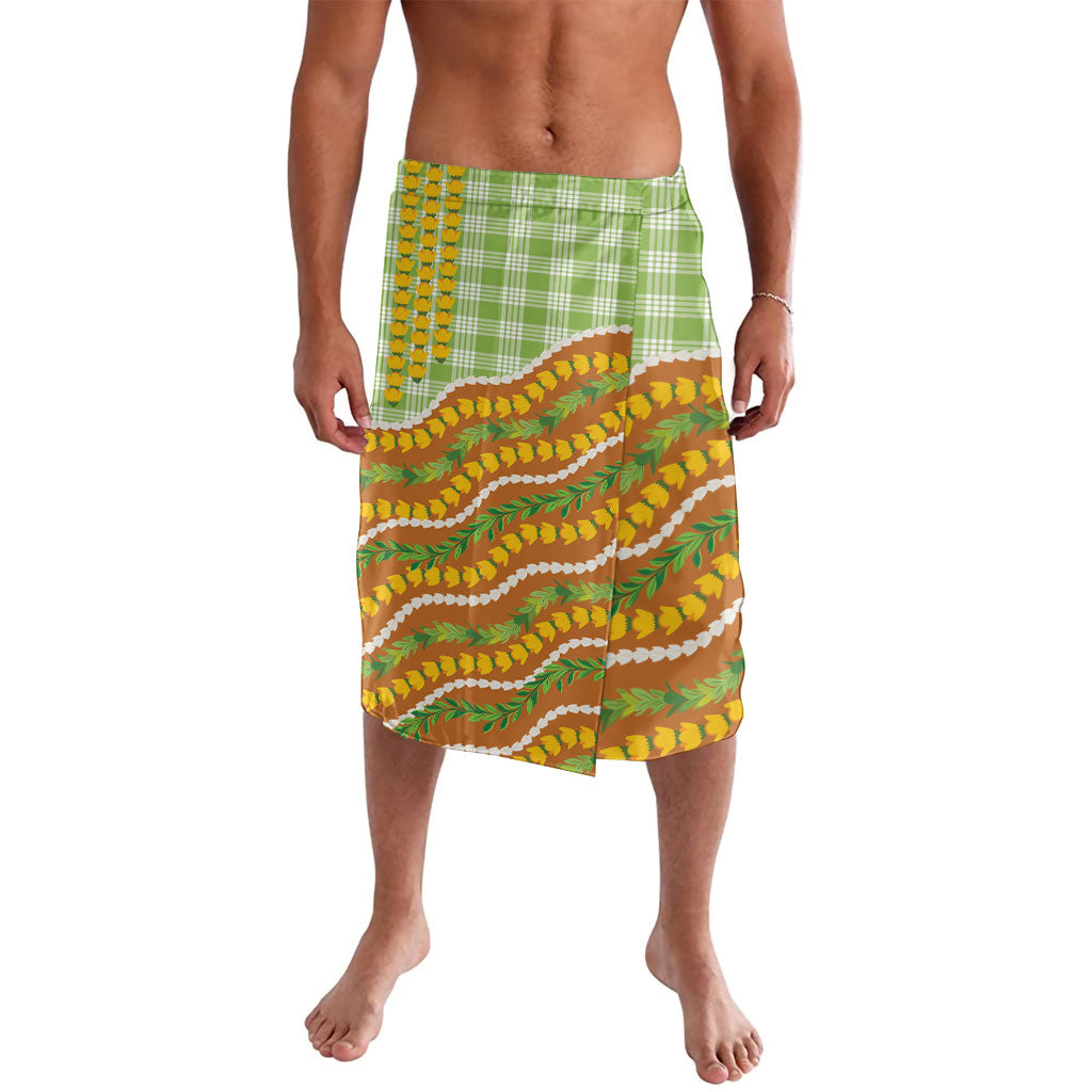 Hawaii Leis Palaka Motifs Lavalava Pikake Pakalana Maile Ilima Kakau Style LT14 Multicolor - Polynesian Pride