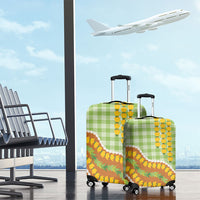 Hawaii Leis Palaka Motifs Luggage Cover Pikake Pakalana Maile Ilima Kakau Style LT14 - Polynesian Pride
