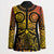 Marquesas Islands Blazer Marquesan Tattoo Yellow Gradient - Polynesian Pride