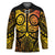 Marquesas Islands Hockey Jersey Marquesan Tattoo Yellow Gradient - Polynesian Pride