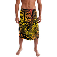 Marquesas Islands Lavalava Marquesan Tattoo Yellow Gradient LT14 Yellow - Polynesian Pride