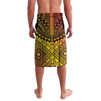 Marquesas Islands Lavalava Marquesan Tattoo Yellow Gradient LT14 - Polynesian Pride