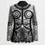 Marquesas Islands Blazer Marquesan Tattoo Black White Color - Polynesian Pride