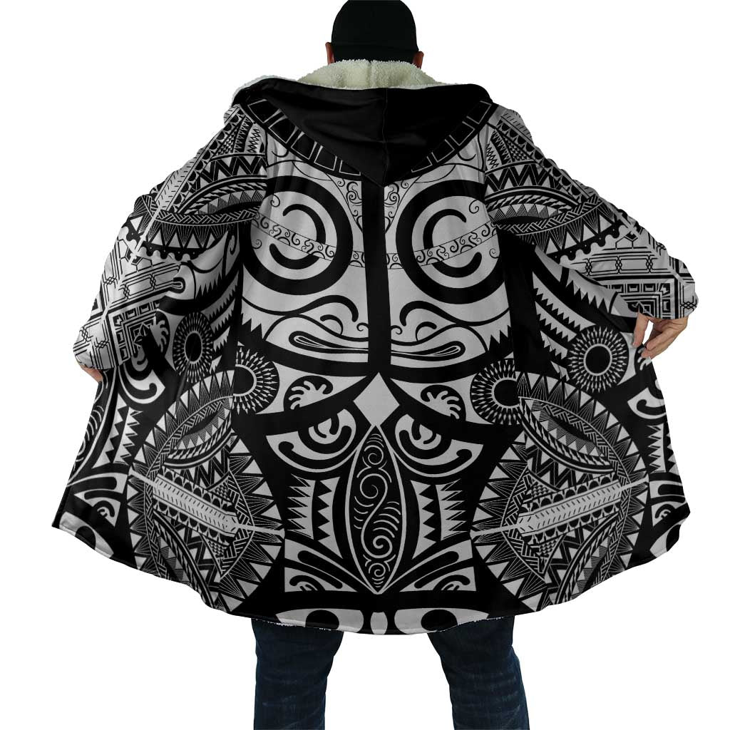 Marquesas Islands Cloak Marquesan Tattoo Black White Color - Polynesian Pride