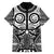 Marquesas Islands Family Matching Tank Maxi Dress and Hawaiian Shirt Marquesan Tattoo Black White Color - Polynesian Pride
