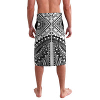 Marquesas Islands Lavalava Marquesan Tattoo Black White Color LT14 - Polynesian Pride