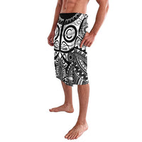 Marquesas Islands Lavalava Marquesan Tattoo Black White Color LT14 - Polynesian Pride